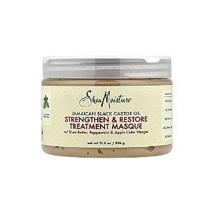 Óleo de Rícino Preto Jamaicano Máscara para Fortalecimento e Restauração - SheaMoisture