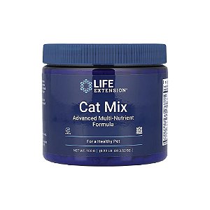 Cat Mix Mistura para gatos Fórmula Avançada de Multi-nutrientes 100g - Life Extension