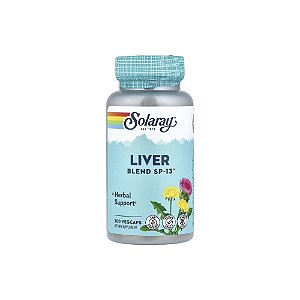 Kidney Blend SP-6 Fórmula para os Rins 100 Cápsulas Vegetais - Solaray