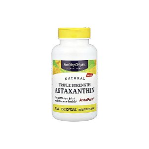 Astaxanthin Natural AstaPure 12mg 150 Softgels - Healthy Origins