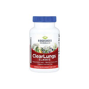 ClearLungs Classic 120 Cápsulas - RidgeCrest Herbals