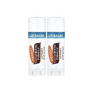 Manteiga de Cacau com Vitamina E Balm Labial 2 Unidades 4g Cada - Palmer's