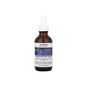 Sérum 10% de Ácido Glicólico + Ácido Láctico 52ml - Advanced Clinicals