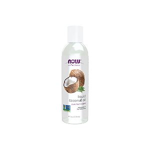 Óleo de Coco Líquido Fracionado Puro - Now Foods
