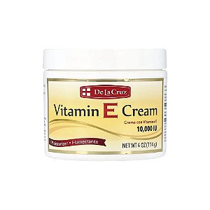 Creme com Vitamina E 10,000 IU 114g - De La Cruz