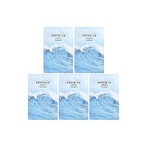 Madagascar Centella Hyalu-Cica Máscara Hidratante de Beleza 5 Folhas 23 ml - SKIN1004