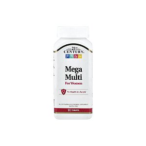 Mega Multi for Women 90 Tabletes - 21st Century