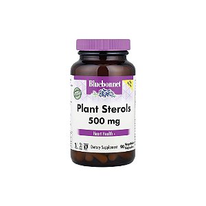 Fitosteróis Esteróis Vegetais Plant Sterols 90 Cápsulas - Bluebonnet Nutrition