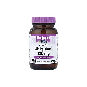 Ubiquinol CoQ10 100mg Kaneka Ubiquinol 60 Softgels - Bluebonnet Nutrition