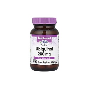 Ubiquinol CoQ10 200mg Kaneka Ubiquinol 60 Softgels - Bluebonnet Nutrition