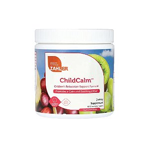 ChildCalm Relaxamento Infantil Sabor Ponche de Frutas 60 Mastigáveis - Zahler