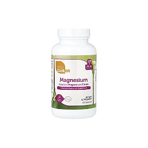 Citrato de Magnésio Bioativo Magnesium Citrate 200mg 120 Cápsulas - Zahler