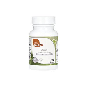 Citrato de Zinco Bioativo Zinc Citrate 50mg 90 Cápsulas - Zahler