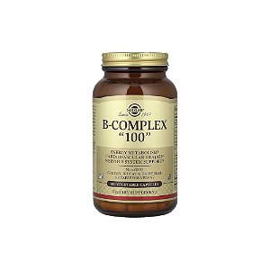 Complexo B 100 B-Complex 100 100 Cápsulas Vegetais - Solgar