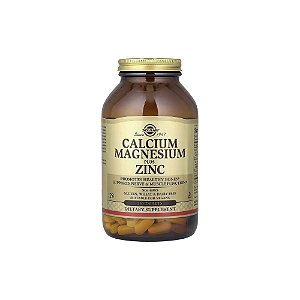 Cálcio, Magnésio e Zinco Calcium Magnesium Zinc 250 Comprimidos - Solgar