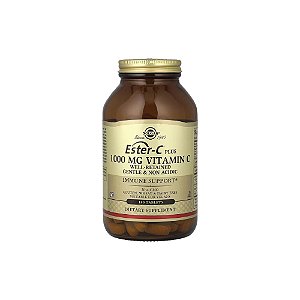 Vitamina C Não Ácida Ester-C Plus 1.000mg 180 Comprimidos - Solgar