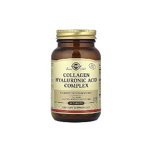 Complexo de Ácido Hialurônico e Colágeno BioCell Collagen 30 Comprimidos - Solgar