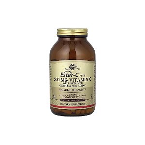 Ester-C Plus Vitamina C 500 mg 250 Cápsulas Vegetais - Solgar