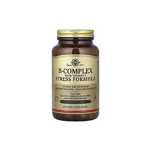 Complexo B com Fórmula para Estresse de Vitamina C 250 Comprimidos - Solgar