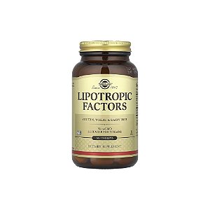 Fatores Lipotrópicos 100 Comprimidos - Solgar