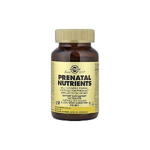 Nutrientes Pré-natais 120 Comprimidos - Solgar