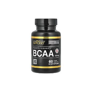 BCAA Aminoácidos de Cadeia Ramificada AjiPure® 2:11 500 mg 60 Cápsulas Vegetais - California Gold Nutrition
