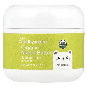 Manteiga Orgânica para Mamilos 57 g - Mild By Nature