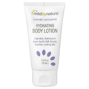 Loção Corporal Hidratante Lavanda e Capim-limão 74 ml - Mild By Nature
