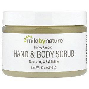 Esfoliante para Mãos e Corpo Mel e Amêndoa 340 g - Mild By Nature