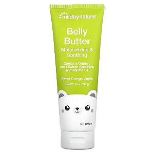 Manteiga Abdominal Laranja e Baunilha 227 g - Mild By Nature