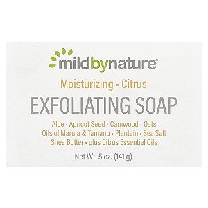 Sabonete Esfoliante em Barra Cítricos 141 g - Mild By Nature