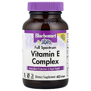 Complexo de Vitamina E 60 Licaps - Bluebonnet Nutrition