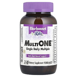 MultiONE 120 Cápsulas Vegetais - Bluebonnet Nutrition