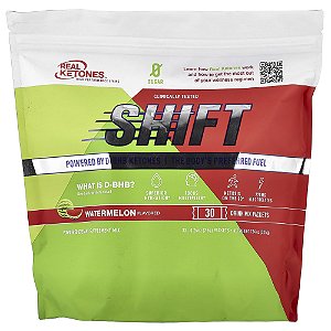 Shift Melancia 30 Pacotes de Mistura para Bebida 7,5 g Cada - Real Ketones