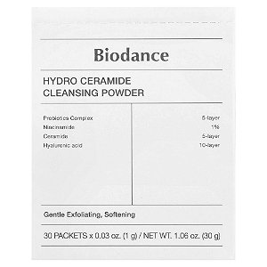 Hydro Ceramide Cleansing Powder Pó de Limpeza 30 Unid 1 g - Biodance