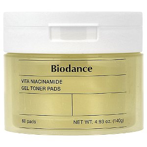 Radiant Vita Niacinamide Gel Toner Pads Almofadas 60 Unid - Biodance