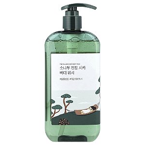 Pine Calming Cica Body Wash Sabonete Líquido 400 ml - Round Lab