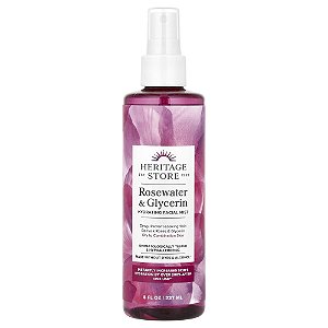 Rosewater and Glycerin Spray Facial Hidratante 237 ml - Heritage Store