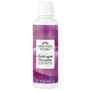 Hydrogen Peroxide 3% Solução de Peróxido de Hidrogênio 473 ml - Heritage Store
