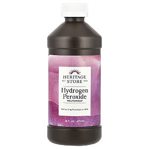 Hydrogen Peroxide Mouthwash Enxaguante Bucal Menta 473 ml - Heritage Store