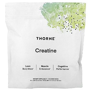 Creatina Monohidratada Sem Sabor 30 Saches 154 g - Thorne