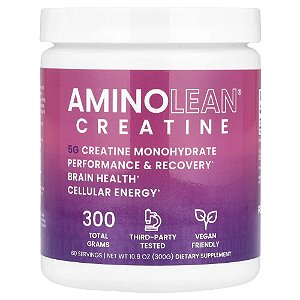 Creatina Monohidratada em Po AminoLean 300 g - RSP Nutrition