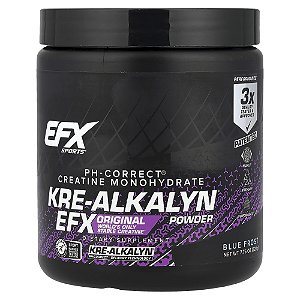 Kre-Alkalyn EFX Creatina Tamponada Framboesa Azul 220 g - EFX Sports