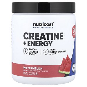 Performance Creatina e Energia Melancia 252 g - Nutricost