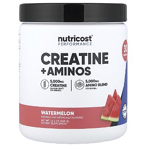 Performance Creatina e Aminoacidos Melancia 369 g - Nutricost