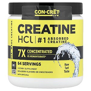 Cloridrato de Creatina HCL 750mg Sem Sabor 48 g - Con-Cret