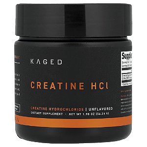 Cloridrato de Creatina HCL Sem Sabor 56,25 g - Kaged