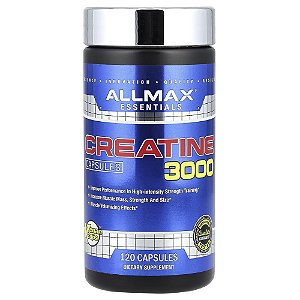 Creatina 3000 750 mg 120 Cápsulas Vegetais - ALLMAX