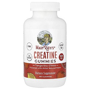Gomas de Creatina Tangerina e Cítricos 90 Gomas - MaryRuth's