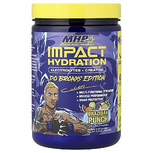 Impact Hydration Eletrólitos e Creatina Ponche Brasileiro 450 g - Maximum Human Performance
